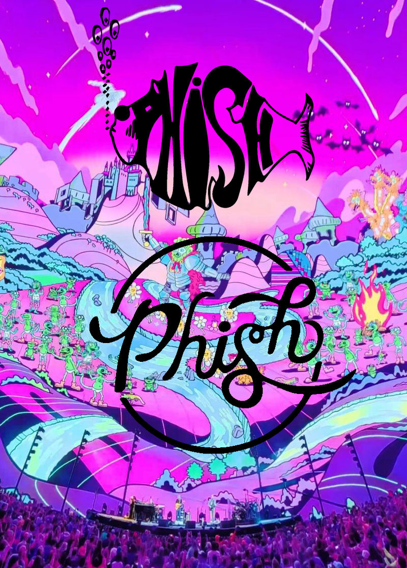 Phish at the Las Vegas Sphere poster